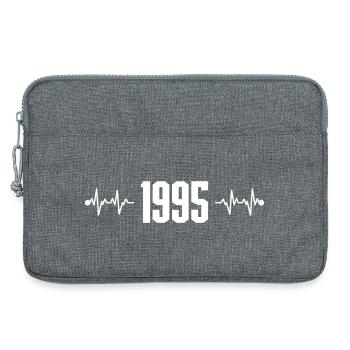 Battement de cœur 1995 - Sacoche pour ordinateur portable 13 pouces - gris chiné - Devant