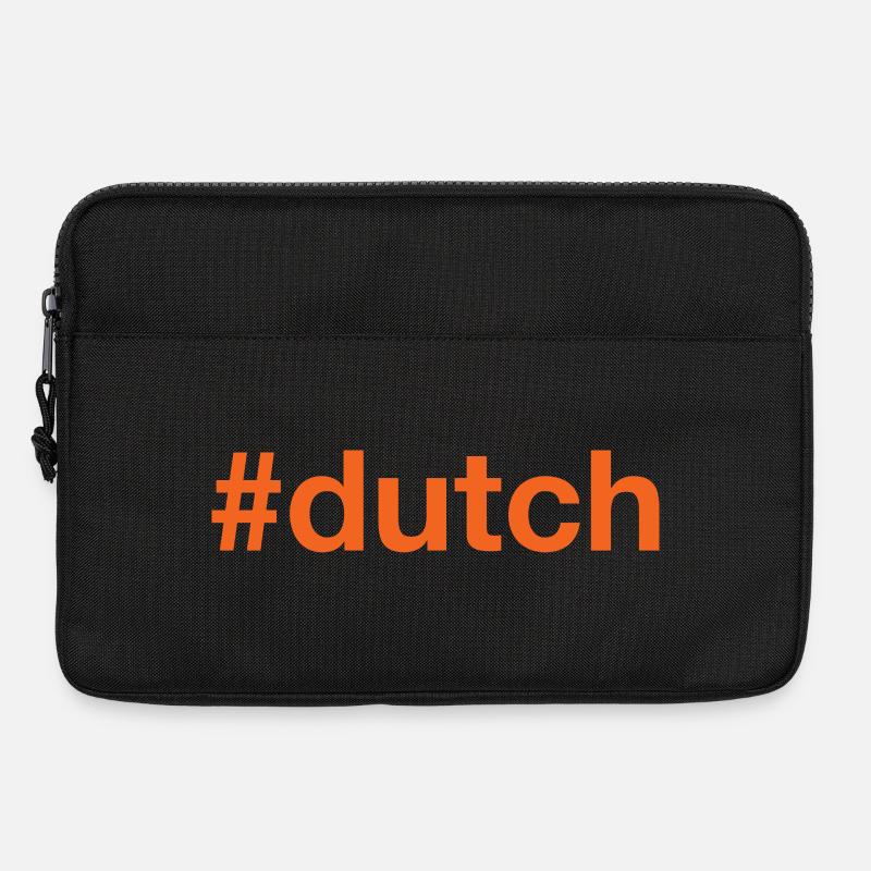 DUTCH Hashtag - Laptoptasche 13" - Schwarz