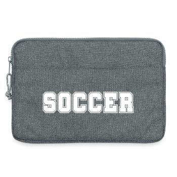 Soccer Bold  - Laptoptasche 13" - Grau meliert - Vorne