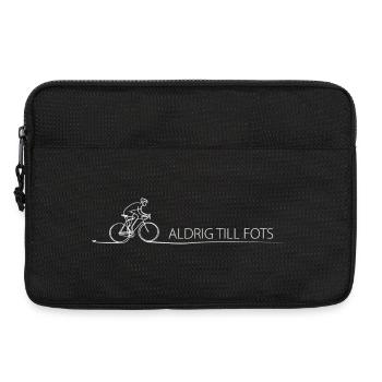 Cyclist Saying Gift Idea Bicycle - Laptop bag 13" - black - Front