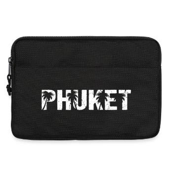 Palmiers de Phuket Thaïlande - Sacoche pour ordinateur portable 13 pouces - noir - Devant