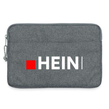 HEIN | Minimalist funny reaction - Laptop bag 13" - heather grey - Front