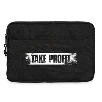 Take profit Stock Market Stock Market Trader - Laptop bag 13" - black - Front
