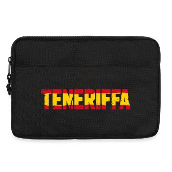 Teneriffa Flagge Spanien - Laptoptasche 13" - Schwarz - Vorne