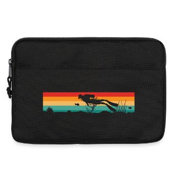 Plongeur Plongeur - Sacoche pour ordinateur portable 13 pouces - noir - Devant
