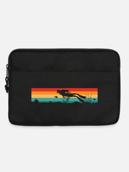 Diving Diver Diving - Laptop bag 13" - black