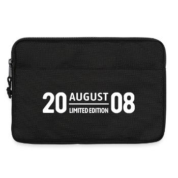 Limited Edition August 2008 Birthday Gift - Laptop bag 13" - black - Front