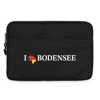 I love Bodensee Deutschland - Laptoptasche 13" - Schwarz - Vorne