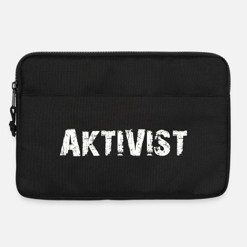 AKTIVIST - Laptoptasche 13" - Schwarz