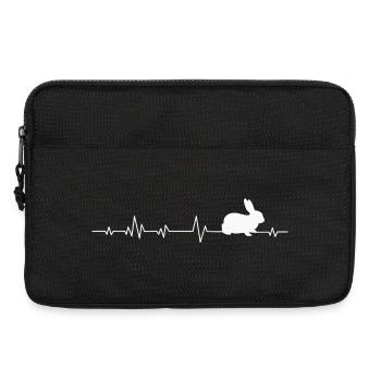 Rabbit Rabbit - Laptop bag 13" - black - Front