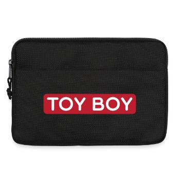 toy boy t-shirt design gift idea - Laptop bag 13" - black - Front