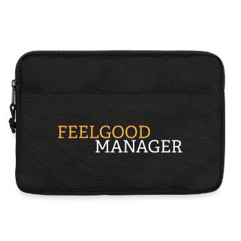 Feelgood manager black shirt - Laptoptasche 13" - Schwarz - Vorne
