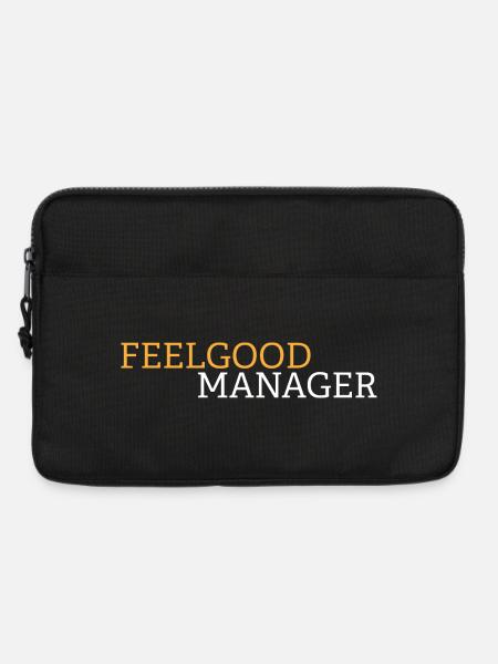 Feelgood manager black shirt - Laptoptasche 13" - Schwarz