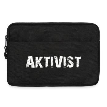 AKTIVIST - Laptoptasche 13" - Schwarz - Vorne