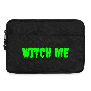 Conception de t-shirt sur le thème de la sorcellerie magique - Sacoche pour ordinateur portable 13 pouces - noir - Devant
