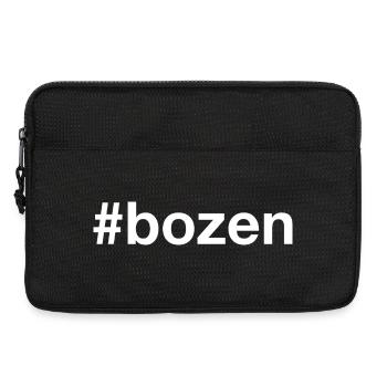 BOZEN Hashtag Südtirol - Laptoptasche 13" - Schwarz - Vorne