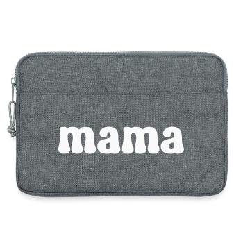 Maman Maman - Sacoche pour ordinateur portable 13 pouces - gris chiné - Devant