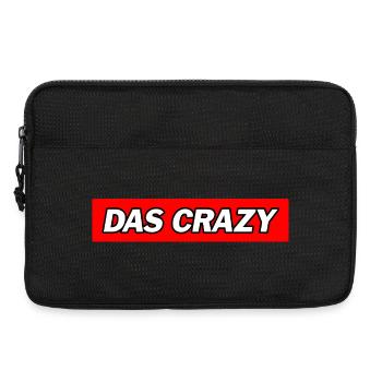Das Crazy - Funny Memes - Laptoptasche 13" - Schwarz - Vorne