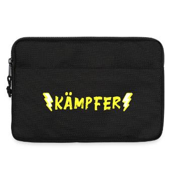 Kämpfer - neongelb - Laptoptasche 13" - Schwarz - Vorne