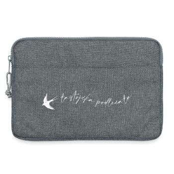 ŁASTOJČKA PODLEĆAŁA - Laptop bag 13" - heather grey - Front