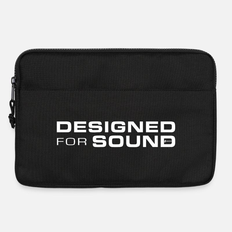 Designed For Sound - Laptoptasche 13" - Schwarz