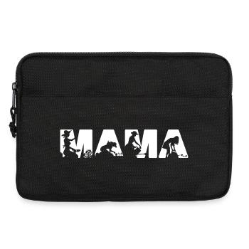 Gardening Mama Life Plant Mama Hobbyist Botanical  - Laptop bag 13" - black - Front