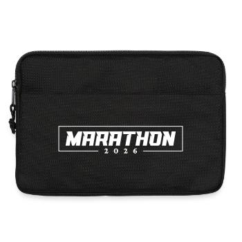 Marathon 2026 - Laptop bag 13" - black - Front