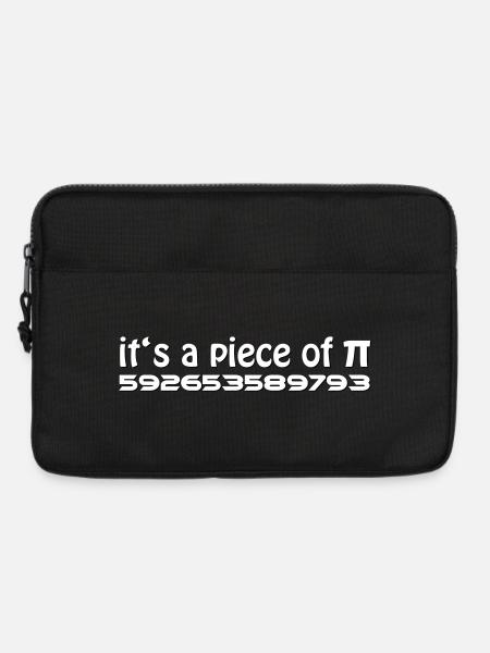 Piece of PI - Laptoptasche 13" - Schwarz