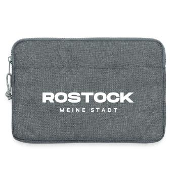 Rostock - Laptoptasche 13" - Grau meliert - Vorne