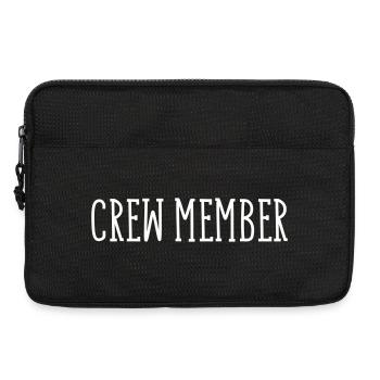 crew_member- - Laptop bag 13" - black - Front