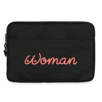Frauentypografie Feministisches Body-Positivity-Design - Laptoptasche 13" - Schwarz - Vorne