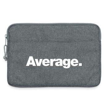 moyenne - Sacoche pour ordinateur portable 13 pouces - gris chiné - Devant
