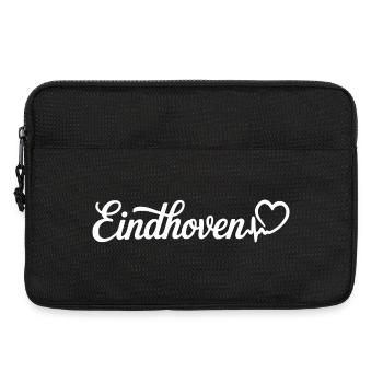 Eindhoven Herzschlag Niederlande - Laptoptasche 13" - Schwarz - Vorne