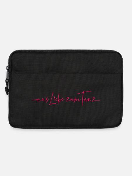 Aus Liebe zum Tanz - Laptoptasche 13" - Schwarz