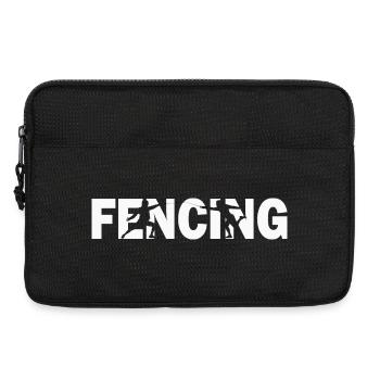 Fechten Fechter - Laptoptasche 13" - Schwarz - Vorne