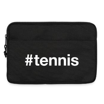 TENNIS Hashtag - Laptoptasche 13" - Schwarz - Vorne