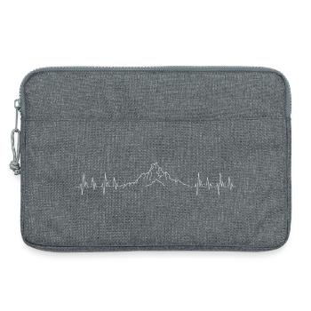 [upload design required] - Laptop bag 13" - heather grey - Front
