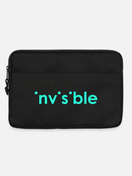 Invisible T - Laptoptasche 13" - Schwarz