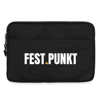 Fest Punkt Shirt Minimal Frühlingsfest 2026 Outfit - Laptoptasche 13" - Schwarz - Vorne