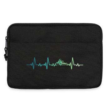 Kart Heartbeat Karting - Laptop bag 13" - black - Front