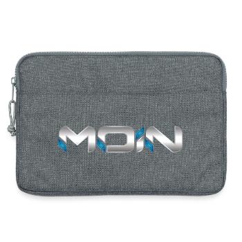 Moin - Laptoptasche 13" - Grau meliert - Vorne