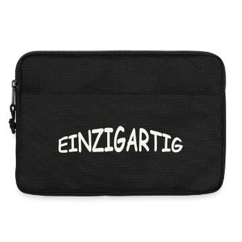 einzigartig- - Laptoptasche 13" - Schwarz - Vorne