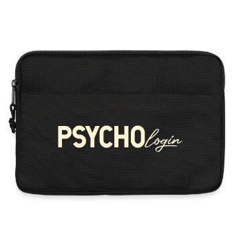 Psychologue Psycho Jeu de mots Psycho Docteur de l’humour - Sacoche pour ordinateur portable 13 pouces - noir - Devant