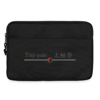 Symbol Tai Chi - Yoga Buddha Entspannung - Laptoptasche 13" - Schwarz - Vorne