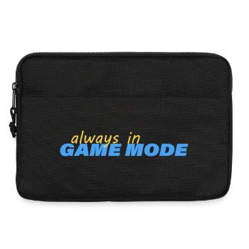 ALWAYS IN GAME MODE - Laptop bag 13" - black - Front