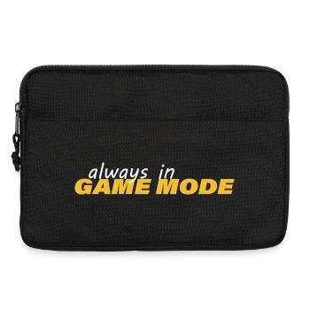 ALWAYS IN GAME MODE - Laptop bag 13" - black - Front