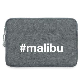 MALIBU Hashtag - Laptop bag 13" - heather grey - Front