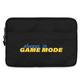ALWAYS IN GAME MODE - Laptop bag 13" - black - Front