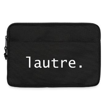 Lautre - Laptoptasche 13" - Schwarz - Vorne