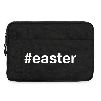 EASTER Hashtag Ostern - Laptoptasche 13" - Schwarz - Vorne